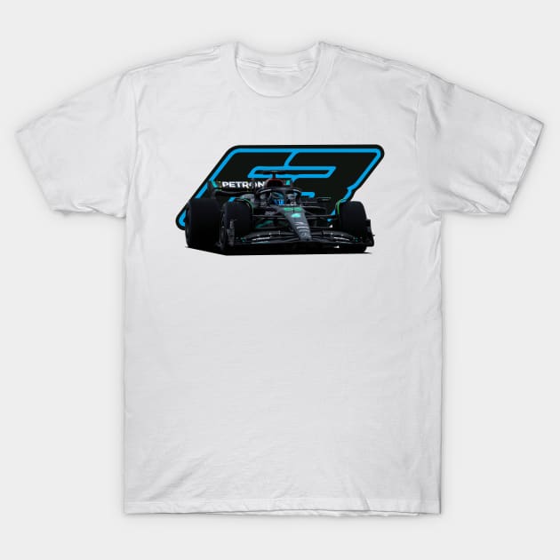 George Russell 63 T-Shirt by F1LEAD